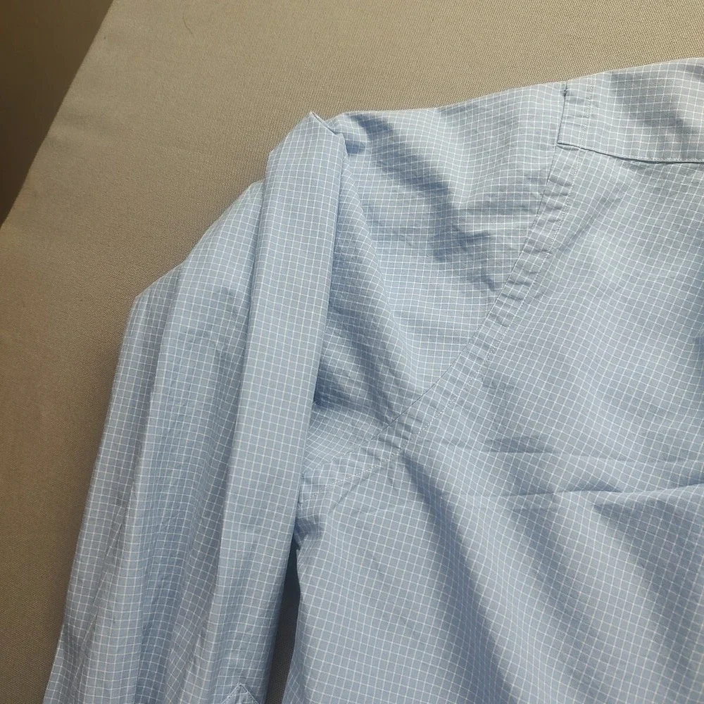 Polo by‎ Ralph Lauren Men's Blue Dress Shirt Size 16 1/2-35